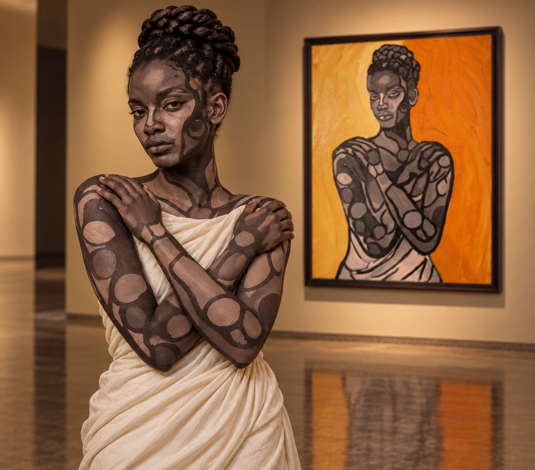 The Silence of the Body — with model