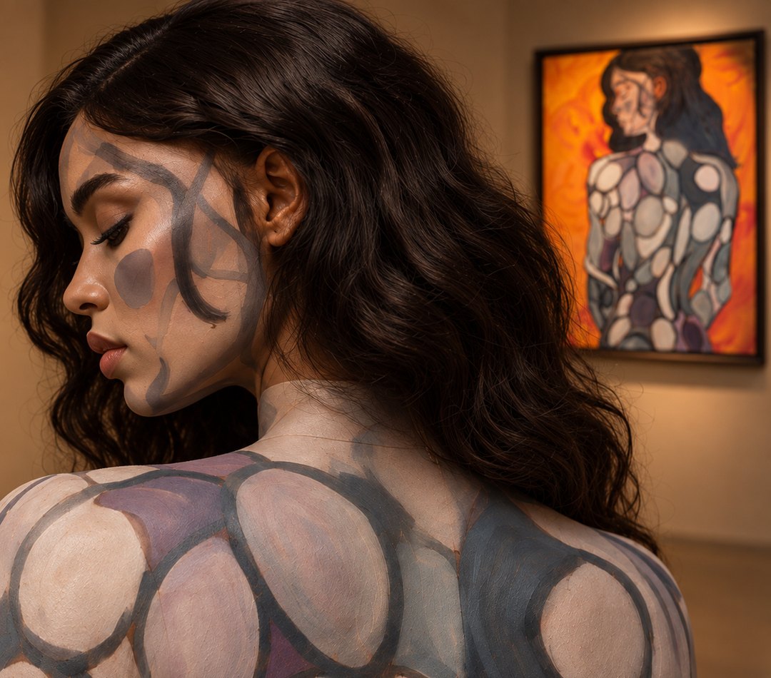 Living Scar — with model